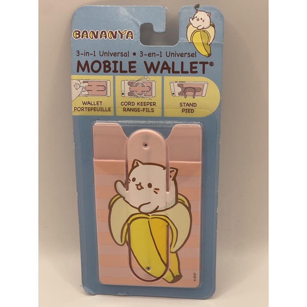 Trends International Bananya‎ Mobile Wallet 3 IN 1 New
